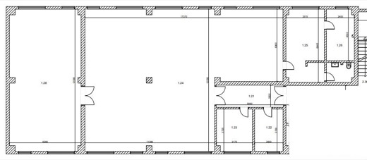 Prenájom flexibilného priestoru PB1, 1.21–1.28 | sklad / showroom / kancelárie | AMEX PARK