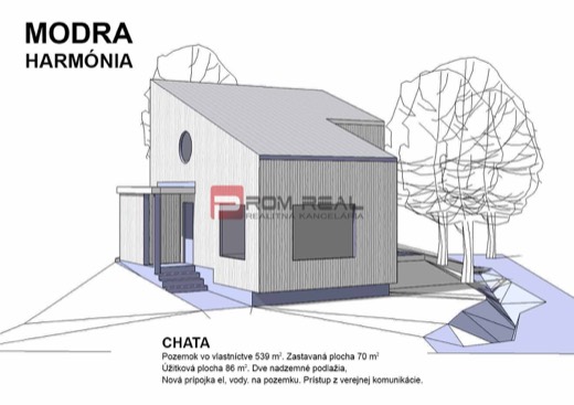Pozemok Harmónia 539 m2 + STAVEBNÉ POVOLENIE